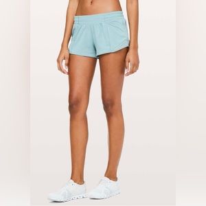 Cloud Blue Lululemon Hotty Hot Short II *2.5"